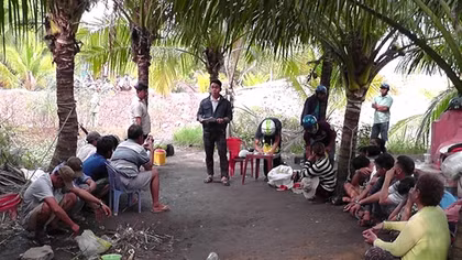 Nhiều phụ nữ bị bắt quả tang trên sòng tài xỉu