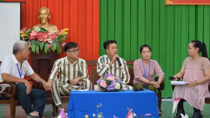 Trại giam Bến Giá tổ chức Hội nghị Gia đình phạm nhân, thắp sáng ước mơ hoàn lương
