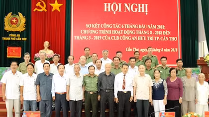 Câu lạc bộ Công an hưu trí Cần Thơ làm tốt công tác an sinh xã hội