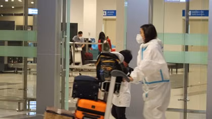 197 công dân trở về từ Philippines cách ly tại Cà Mau và Đồng Tháp