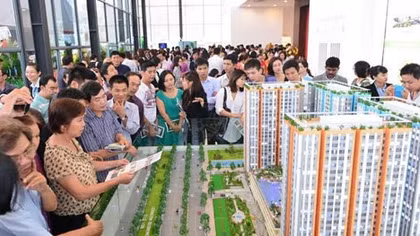 Giao dịch bất động sản tăng gấp đôi cùng kỳ 2014