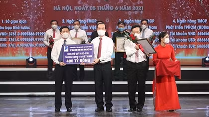 5 ngày, thuê bao VinaPhone đã góp hơn 14 tỷ đồng vào Quỹ vaccine phòng, chống COVID-19