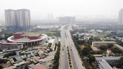 Hà Nội: Phân luồng giao thông đường Lê Đức Thọ - Lê Quang Đạo 