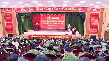Công an tỉnh Sơn La tổ chức Hội nghị điển hình tiên tiến 