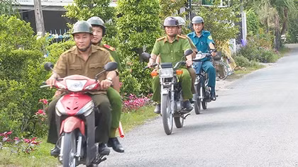 Dấu ấn của lực lượng Công an chính quy tại các địa bàn cơ sở