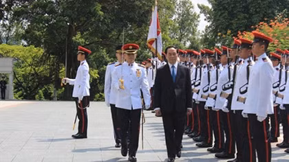 Tuyên bố báo chí chung Việt Nam - Singapore