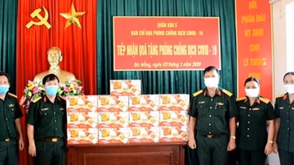 Tiếp sức các chiến sỹ thầm lặng nơi tuyến đầu chống dịch COVID-19