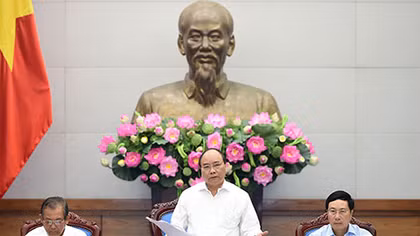 Thủ tướng chủ trì họp Thường trực Chính phủ về tình hình an ninh trật tự