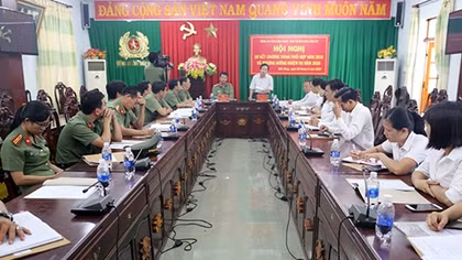 Công an tỉnh Đắk Nông và Ban Tuyên giáo Tỉnh ủy triển khai chương trình phối hợp