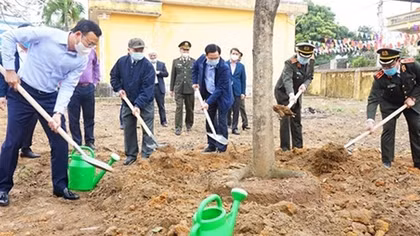 Công an Hà Nội phát động “Tết trồng cây đời đời nhớ ơn Bác Hồ”