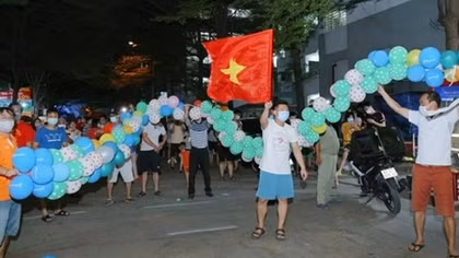 Đón tết ở khu phong tỏa