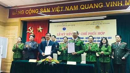 Ký Quy chế phối hợp bảo đảm an ninh, trật tự tại các cơ sở y tế
