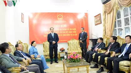 Chủ tịch nước đến Cairo, bắt đầu chuyến thăm Ai Cập