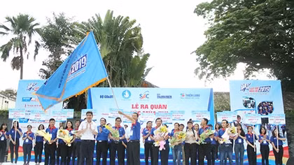 20.000 sinh viên ra quân “Tiếp sức mùa thi 2019”