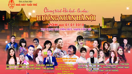 Nhà hát Tuổi trẻ mang “Hương Xuân Hà Nội” đến với khán giả