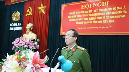 Tổng kết 10 năm thực hiện công tác quản lý, giáo dục đối tượng ở địa bàn cơ sở 