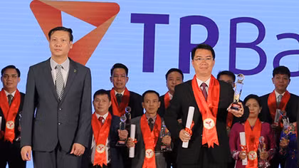 TPBank nhận giải thưởng Thương hiệu mạnh Việt Nam