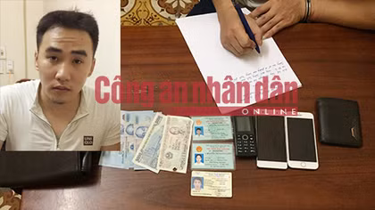 Bắt đối tượng cứa cổ lái xe taxi cướp tài sản, trốn từ Lào Cai về Hà Nội