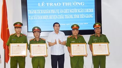 Cảnh sát hình sự Công an Tiền Giang: Xuất sắc phá nhanh nhiều vụ “án nóng”