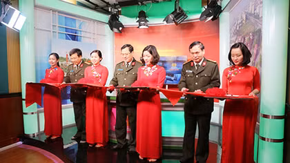 Khánh thành Studio Phát thanh – Truyền hình An ninh Nghệ An