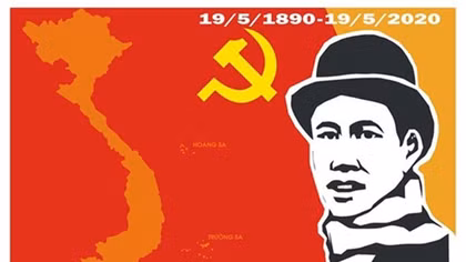 Người đi tìm hình của nước' đoạt giải Nhất tranh cổ động về Bác Hồ