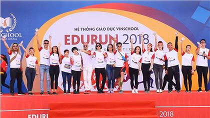 Vinschool gây quỹ thành công 3,7 tỷ đồng xây trường cho trẻ em nghèo