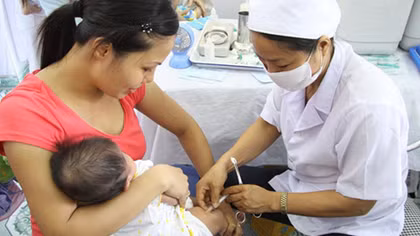 Hơn 4,28 triệu trẻ em sẽ được tiêm bổ sung vắcxin sởi-rubella
