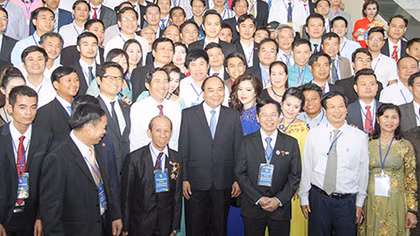 Thủ tướng Nguyễn Xuân Phúc gặp gỡ các cơ quan báo chí 