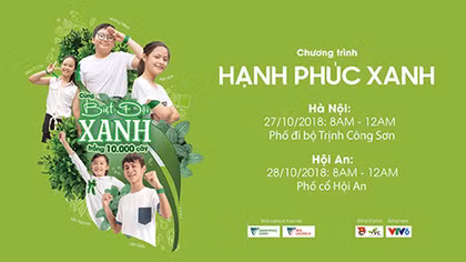Khởi động chương trình Hạnh phúc xanh