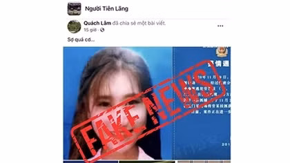 Xử phạt người chia sẻ tin giả nữ du học sinh làm lây nhiễm HIV
