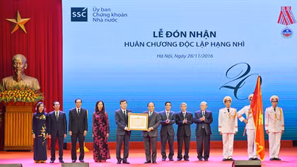  Ủy ban Chứng khoán Nhà nước kỷ niệm 20 năm ngày thành lập