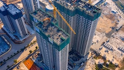 Thi công vượt tiến độ: Imperia Smart City chính thức cất nóc phân khu 1