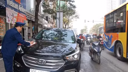 Thanh tra GTVT Hà Nội xử lý gần 20 nghìn vi phạm trong 11 tháng