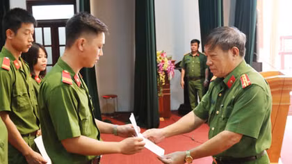 Nguồn quan trọng bổ sung cho lực lượng Cảnh sát vũ trang