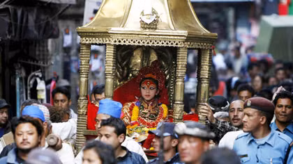 Nepal: Bi kịch các bé gái bị ép làm nữ thần