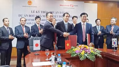 Ký thỏa thuận đầu tư dự án BOT Nhà máy nhiệt điện Nghi Sơn 2