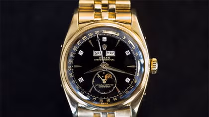 Đồng hồ Rolex của vua Bảo Đại bán giá kỷ lục hơn 100 tỷ đồng