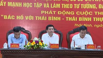 Thái Bình đẩy mạnh học tập và làm theo tư tưởng, đạo đức, phong cách Hồ Chí Minh