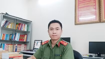 Thượng úy Công an có nhiều sáng kiến ứng dụng công nghệ thông tin