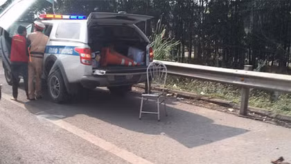 Thăng cấp bậc hàm cán bộ CSGT hi sinh khi làm nhiệm vụ trên cao tốc Hà Nội- Thái Nguyên