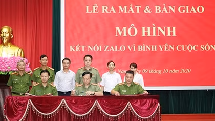 Hiệu quả từ mô hình “Kết nối Zalo - Vì bình yên cuộc sống” ở Hà Nam