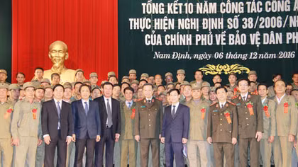 Tổng kết 10 năm thực hiện Nghị định 38 về Bảo vệ dân phố