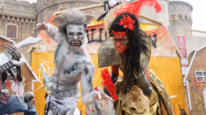 Tưng bừng đón mùa lễ hội Halloween tại Bà Nà Hills
