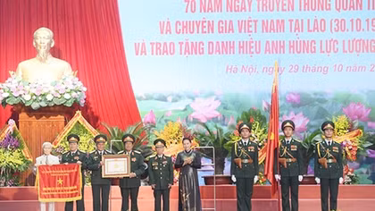 Những chiến công của Quân tình nguyện và Chuyên gia Việt Nam tại Lào mãi mãi là bản hùng ca bất diệt