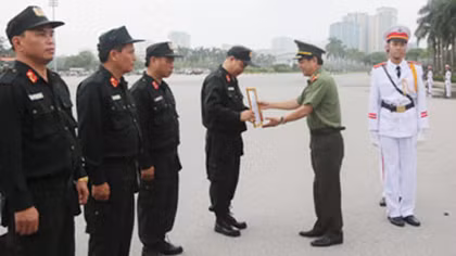 Cảnh sát cơ động Hà Nội triển khai mô hình tổ chức bộ máy mới