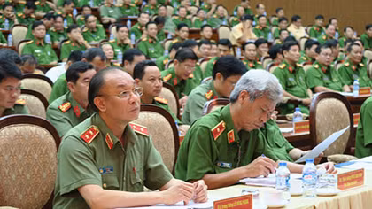 Công an TP Hồ Chí Minh sơ kết công tác nắm bắt dư luận xã hội
