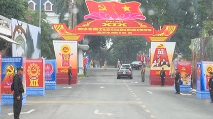 Đảm bảo tuyệt đối an toàn đại hội Đảng bộ tỉnh Phú Thọ lần thứ XIX