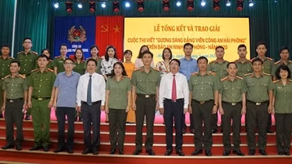 Tổng kết Cuộc thi viết “Gương sáng đảng viên Công an Hải Phòng”