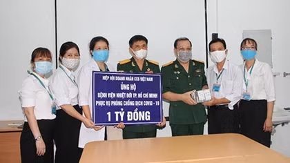 Hiệp hội Doanh nhân Cựu chiến binh Việt Nam đồng hành cùng cả nước chống dịch COVID-19