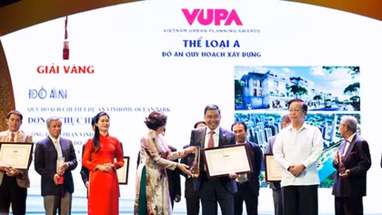 Vingroup lập “hattrick” tại giải thưởng quy hoạch đô thị quốc gia